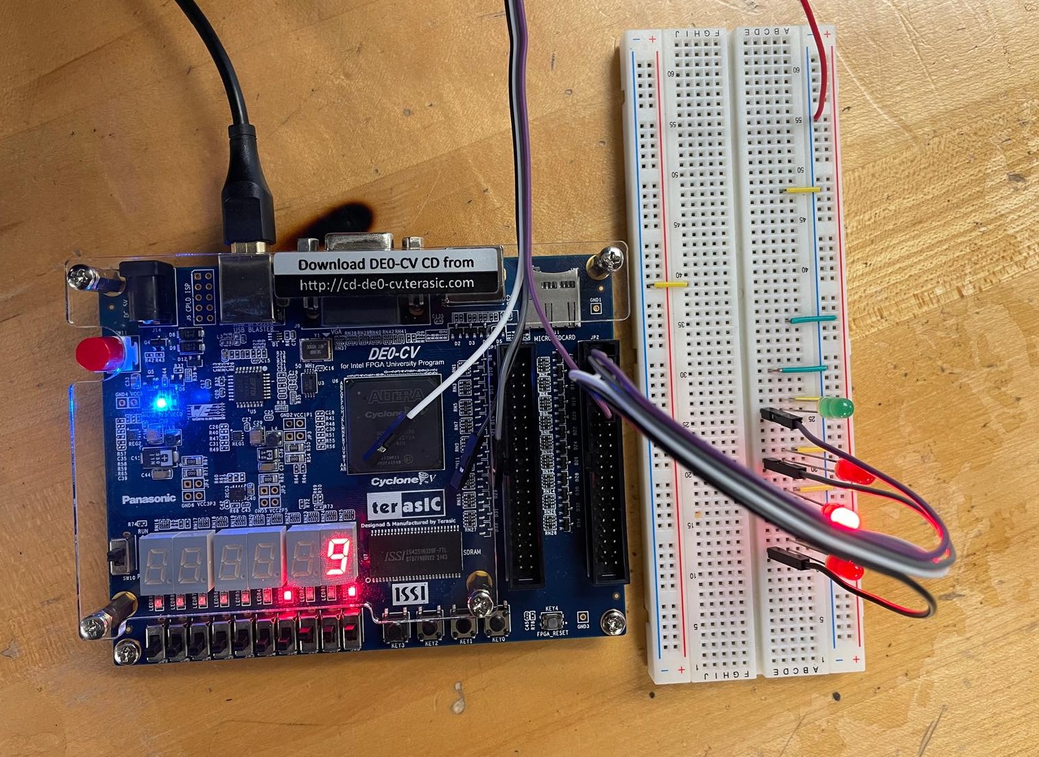 FPGA Counter and LED Display System